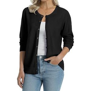 QUALFORT Women's 100% Cotton Lightweight Cardigans Long Sleeve Knitted Button Down Sweater
XL QUALFORT Women's 100% Cotton Lightweight Cardigans Long Sleeve Knitted Button Down Sweater
XL