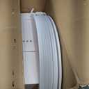 SpaceAid 7 Tier Rotating Shoe Rack Tower, Spinning Shoe Display Lazy Susan, Revolving 360 Shoe Rack Storage Round Carousel, Vertical Handbag Rotate Shoes Closet Organization (7-Tier White)