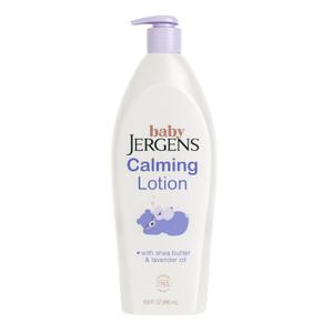 Jergens Baby Calming Lotion, Baby Calming Lotion, Lavender Baby Lotion, Baby Moisturizer with Shea Butter and Lavender Oil, 16.8 Fl Oz