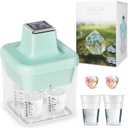 DAKLM Large-Capacity Resin Bubble Remover, Eliminate 99% Bubble in 8-12 Minutes, 95kPa Vacuum Chamber - Auto Vent, Resin Airless Machine for Epoxy Resin, UV Resin, Silicone, Art Crafts, Jewelry Making