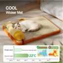 Cat Cooling Mat 23.6"x17.7" for Indoor Cats & Dogs