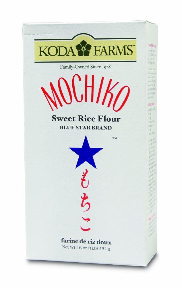 Mochiko Sweet Rice Flour (Pack of 3) 100% Glutinous Rice Flour for Mochi, Dango & Gluten-Free Baking, Perfect for Japanese Desserts, Dumplings, Thickening Sauces, 3-Pack for Bulk Cooking and Baking