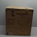 SHENGOCASE Small Cat Tree Tower with Large 17.7" Rattan Wicker Basket, Handwoven Nest Basket Bed, Window Perch for Large Cats up to 25LBS