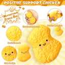 Gemscream 20 Pcs Chicken Stress Balls for Adults Funny Inspirational Stress Relief Squeezable Mini Balls Motivational Funny Thank You Gifts for Coworker Employee Teacher Appreciation