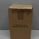 Delamu 2-Tier Under Sink Organizers and Storage, Multi-Purpose Stackable Bathroom Cabinet organizers, Pull Out Kitchen Pantry Organization and Storage with Dividers(2 Pack, Clear)