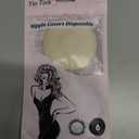 80 Pcs Nipple Covers No-Show Disposable Nipple Pasties For Women Hypoallergenic Satin Breast Petals Stickers (Nude/Black)