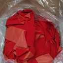 24 Pcs Large Red Velvet Christmas Bow Wreath Bow Tree Topper Ornament Bow for Garland, Indoor Outdoor Holiday Decorations (10 x 20 Inches)