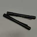 2Pack Pen Flashlight Rechargeable PL9000, 5Mode Bright Pen Light Flashlight High Lumens, Waterproof Pocket Flashlights, EDC Adjustable Tactical Flash Light, LED Small Lights with Clip for Emergencies (Black)