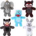 Bzonsmart Squeaky Dog Toys.Tough Plush Chew Toys for Dogs.Interactive Dog Toys to Keep Puppies Medium Large Breed Dogs Busy ..Durable Anti-Boredom Dog Toys for Teething & Playtime.