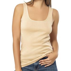 VAVONNE Camisole for Women, All Cotton, Airy Soft Comfy Tank Tops Cami Undershirt ( Size S)