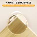 4 x Baby Proof Corner Protectors (28 Pack), Extra Soft Silicone Sharp Bumpers and Guards for Bed, Table, and Furniture Edges, Clear