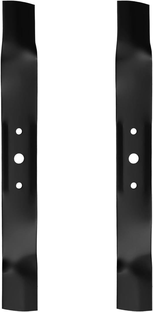 ILONPA GX20249 42 inch Mulching Blades for L111 John Deere L110 L100 L105 L107 L108 L111 L118 L17.542 L1742 Lawn Tractor with 42" Mower Deck GX20433 GX20249 GY20567 / 3-in-1 Blade / 2-Pack, Black