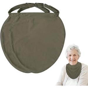 Tracheostomy Cover-Soft Neck Stoma Protector for Post-Surgery Care-5 Colors-Adjustable Straps