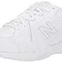 New Balance Men's 608 V5 Casual Comfort Cross Trainer, White, 10 Wide