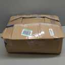 Litanika Light Blue Comforter King Size Set, 3 Pieces Bedding Set, Blue White Colorblock Stripe (104x90In Comforter & 2 Pillowcases)