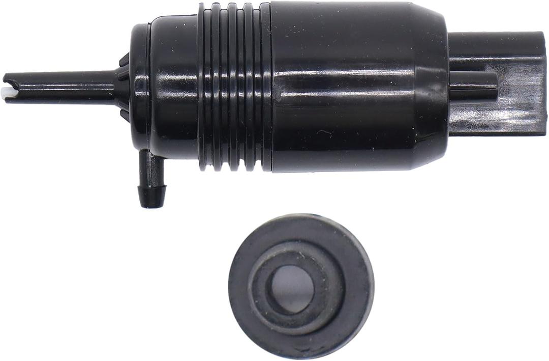 HiSport 22999423 Windshield Washer Pump - Compatible with Buick Encore GX LaCrosse Chevry Malibu Blazer Bolt EV Equinox Silverado 1500 2500 3500 Volt Colorado 2014-2021