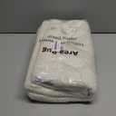 LEEVAN Washable Runner Rugs 2'x5', White Hallway Runner Rug, Hand-Woven Reversible Entryway Rug, Modern Bedroom Farmhouse Bathroom Rugs, Soft Laundry Room Carpet, Long Carpet Sink Foyer (Cream)