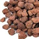 GasSaf 10 Pounds Red Lava Rocks for Fire Pit, Fireplace, Gas Fire Tables, Gas Log Set, Decorative Landscaping Rocks for Indoor and Outdoor (0.8-1.2 Inch)