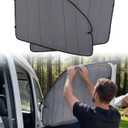 MELIPRON Magnetic Van Window Covers Fit for Mercedes Benz Sprinter VS30