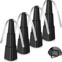 Fly Fans for Tables, Fly Fan Outdoor Indoor Keep Flies Away, Table Top Spinner with Holographic Blades, Flies Deterrent for Picnic, Restaurant, Party, Home, BBQ (4 Pack) Classic