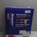 Acquaer 1/4 HP Automatic Swimming Pool Cover Pump, 2250 GPH Submersible Sump Pump with 3/4” Check Valve Adapter & 25ft Power Cord, Water Removal for Pool, Hot Tubs, Rooftops, Water Beds and more