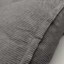 Back Pillow for Bed Sitting Up, Reading Pillow, Extra Large Arm Pillows for Adults for Back Support,Bed Pillow for Sitting up for Watching TV/Gaming/Relaxing, Medium Gray, Large-For height over 5'4"-Weight 7.71 lbs