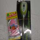 Little Trees 3 Pcs. Cherry Blossom Honey Air Freshener,  Luster Leaf 1825 1825 Moisture Meter, Digital Display Green
