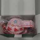 iClever Kids Headphones for School/Travel with Safe Volume 85dBA, HS19S Stereo Sound Over-Ear Girls Boys Headphones for Kids, Foldable 3.5mm Wired Headphone for iPad/Computer (A Pink Star)