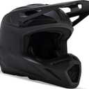 Fox Racing Unisex V3 Motocross Dirt Bike Helmet (Black, XL)