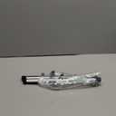 2 PCS Car Side Window Sun Shade, 15.6"17.8" Retractable Auto Window Shade Blocks Heat and UV Rays Glare Protection, Roller Sunshade Visor with Suction Cups, Car Accessories (White)