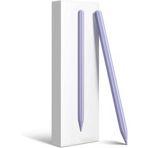Gnanlen iPad Pencil 2nd Generation with Magnetic Wireless Charging, Same as Apple Pencil 2nd Generation,The Pen Compatible with iPad Pro 11 in 1/2/3/4,iPad Pro 12.9 in 3/4/5/6,iPad Air 4/5,iPad mini (Purple)