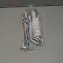 Electric Knife for Meat Slicing, Electric Bread Knife with 4 Stainless Steel Blades, Electric Kitchen Knife for Cutting Meats, Poultry, Bread, Crafting Foam & MoreWhite