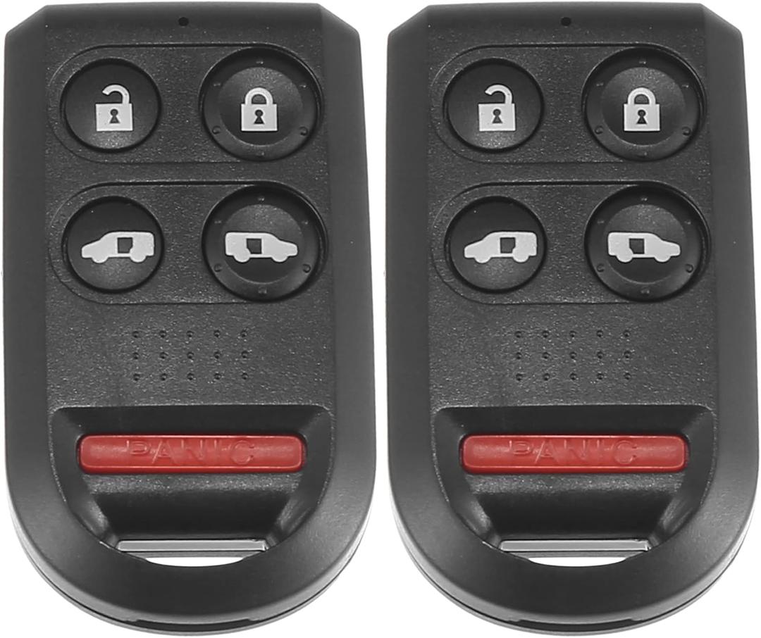 X AUTOHAUX 2pcs 313.8MHz OUCG8D-399H-A Replacement Smart Proximity Keyless Entry Remote Key Fob for Honda Odyssey 2005-2010 5 Buttons