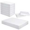 6 Pack Full Sheet Cake Box 26 x 18 x 4 Inch Non Window Bakery Tray Full Sheet Cup Cake Box for Party Bread Display Kitchen Bakery Home Birthday (White)