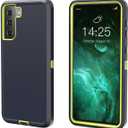 for Galaxy S21 5G case,Samsung S21 Heavy Duty case,[Military Grade Protective ],[Shockproof] [Dropproof] [Dust-Proof], Compatible with Samsung Galaxy S21 5G (Blue Green)