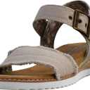 Skechers Women's Desert Kiss-Adobe Princess Sandals, Taupe, 6