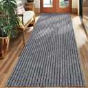 koloko 2ft x 6ft Runner Rug Non-Slip Outdoor Indoor Carpet Runner Custom Size Floor Runners Area Rugs Mat with Rubber Backing for Hallway Entryway Balcony Patio Kitchen Garage Stair Laundry