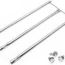 Criditpid 7508 Burner Tube Replacement Parts for Weber Genesis Silver/Gold B & C, Spirit E310 E320 (with Side Control), Spirit 700, 304 Stainless Steel Gas Grill Burner Tube Set for Weber 10460, 10409
