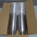 100 Pack 6 oz Plastic Cups with Dome Lids (No Hole),Crystal Clear PET Dessert Cups,Disposable Party Dessert Cups for Fruit,Parfait,Pudding,Yogurt,Ice Cream,Cold Drinks