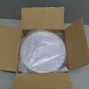 Festiva 50Pcs Gold Plastic Plates - 9 Inch White Plastic Plates with Gold Rim - Disposable Dinner Plates - include 50 salad&pasta Plate Perfect for Party&Wedding&Thanksgiving &Christmas