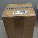 BELLA 1.7 Liter Electric Illuminated Glass Kettle, Quickly Boil Water for Tea, Coffee, Instant Soup and More, Safely Pour with Automatic Shut Off & Detachable Swivel Base, Chrome/Copper Finish