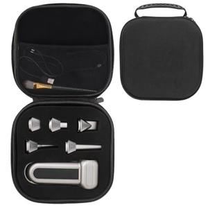 YouKnow Travel Case Compatible with WOLFBOX MF100 /MF60/MF70 Compressed Air Duster - Custom Foam Organizer for Blower Tool & Accessories (Only Case) (Black)