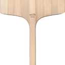 New Star Foodservice 50356 Restaurant-Grade Wooden Pizza Peel, 18" L x 18" W Plate, with 24" L Wooden Handle, 42" Overall Length