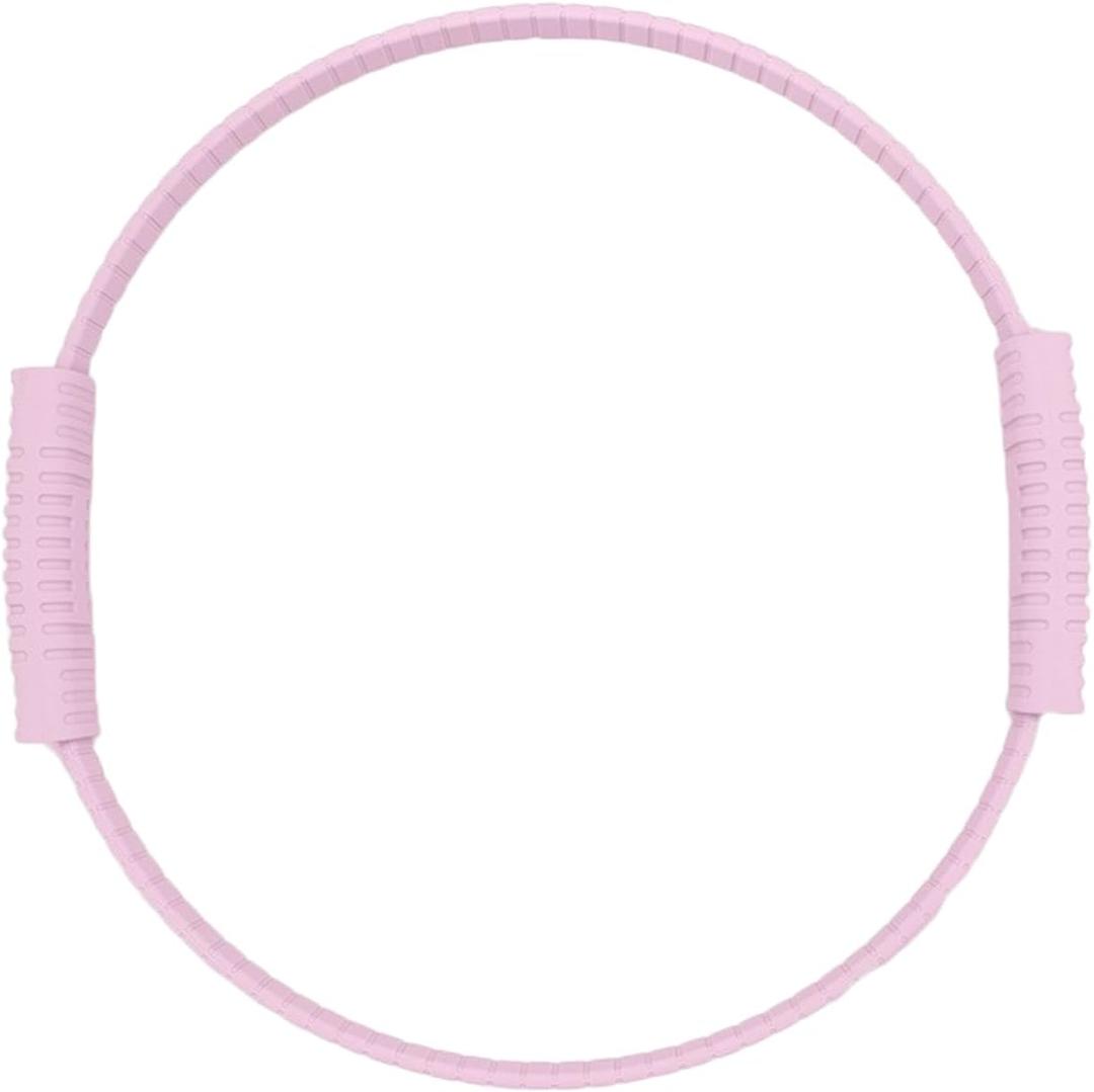 Yoga Pilates Resistance Ring, Anti-Slip Silicone Leg and Butt Trainer for Home Workouts, Postpartum Toning, Office Exercise