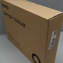 llano V12 Gaming Laptop Cooling Pad, RGB Laptop Cooler, Laptop Cooling Fan Stand with 5.5 Inch Powerful Turbofan, for 15.619in Laptop, Adjustable Speed, Dustproof, 3Port USB Hub, Black (RGB)