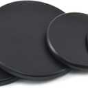 Gas Stove Burner Caps W10881749 for Whirlpool 4 Pack Includes 2 Large 1 Middle and 1 Small Cap Flat