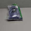 Mrs.Naturall Navy Blue Linen Curtains 34x95  Inches Long for Living Room 2 Panel Rod Pocket Bedroom Drapes Light Filtering Semi Sheer Dark Blue Indigo Colored Curtain for Patio Sliding Door