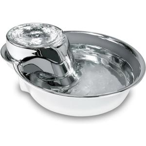Pioneer Pet Stainless Steel Fountain Raindrop Design (60 oz.)