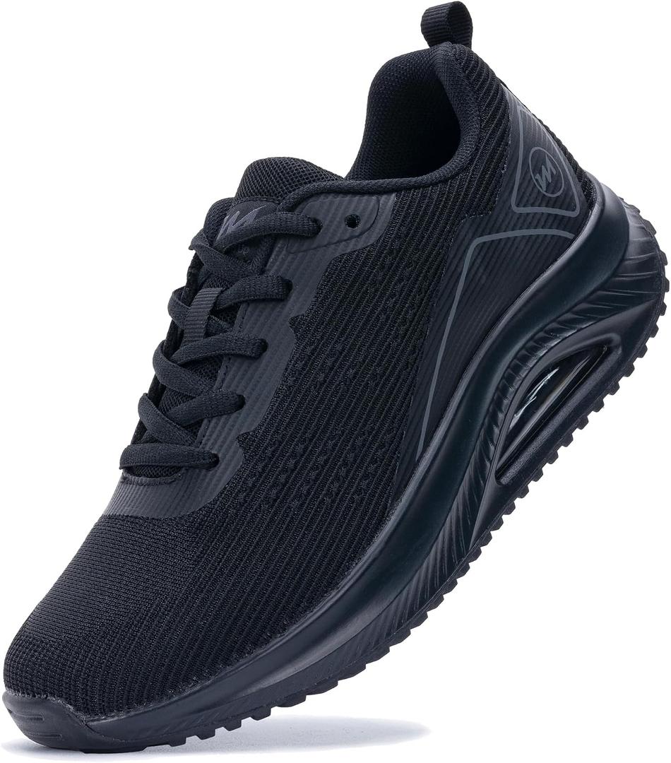 Gyeice Women's Walking Shoes Arch Support Orthotic Breathable Tennis Sneakers for Plantar Fasciitis Pain Relief US 9.5