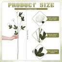 12 Pcs Faux Peonies Artificial Flowers for Vase 28 Inches Vintage Fake Peony Branches with Stems for DIY Bouquet Centerpieces Summer Wedding Vase Fillers Arrangements Shower Decorations